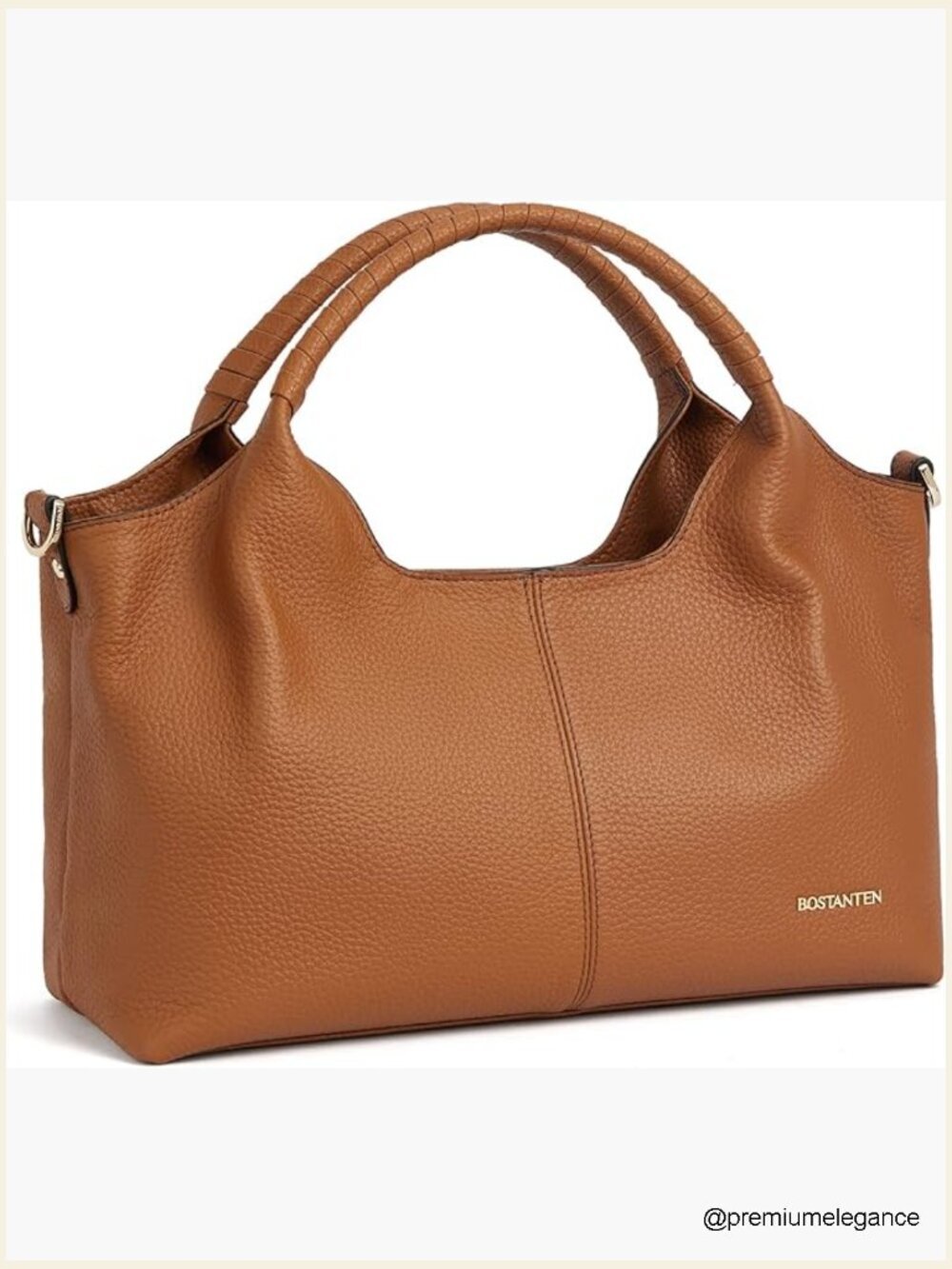 Genuine Leather Satchel Handbag Crossbody Shoulder Bag Top Handle
